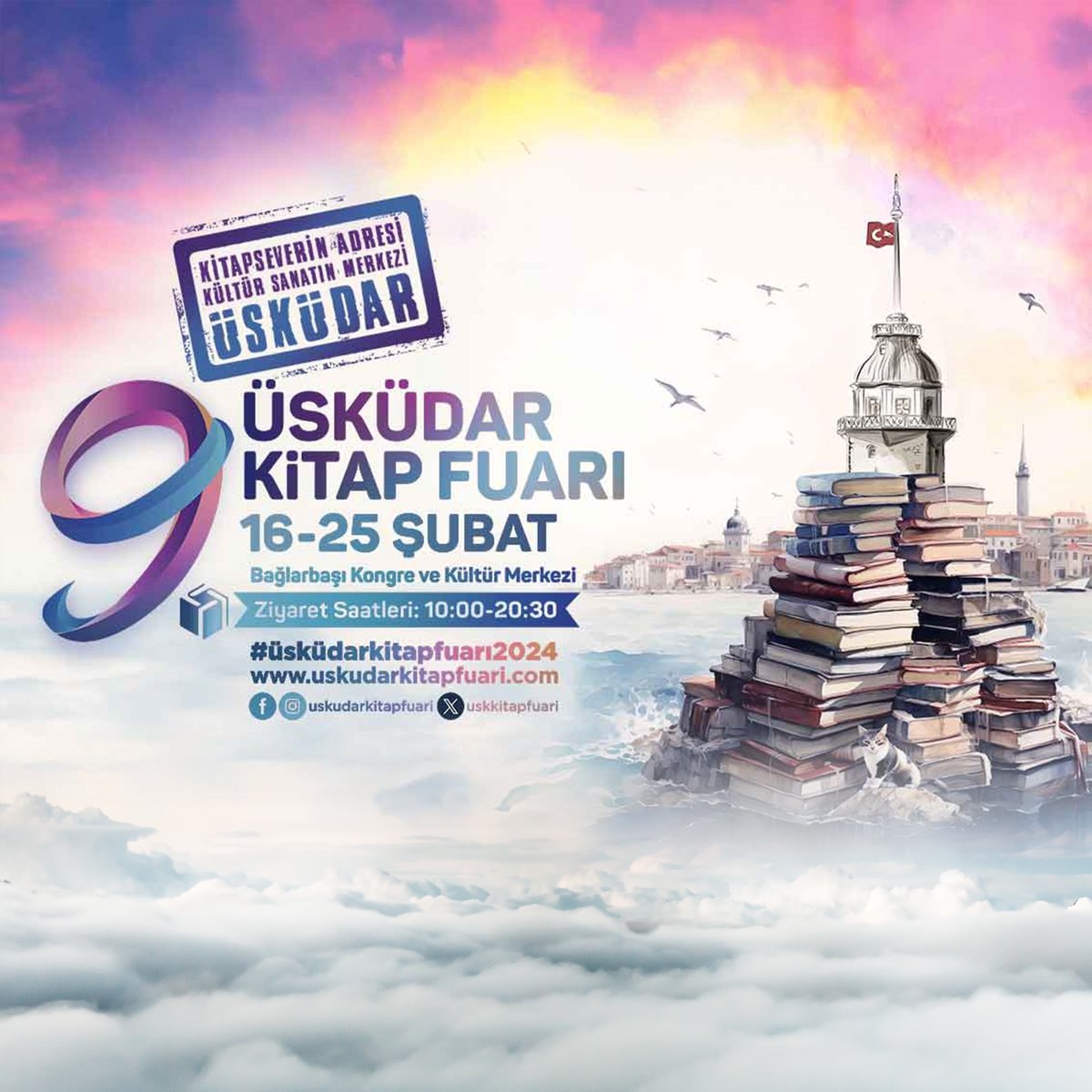 DoguBatiYayin's tweet photo. 16 Şubat- 25 Şubat 2024 tarihleri arasında 9. Üsküdar kitap fuarındayız.
Okurlarımızı bekleriz.
Yer: Bağlarbaşı Kongre ve Kültür Merkezi
#kitap #kitapfuarı #üsküdar #dergi #posterler #tarih #felsefe #sosyoloji #edebiyat #sanat #antropoloji #siyasetbilimi #mitoloji #bilim https://t.co/s0oQHNhGcr
