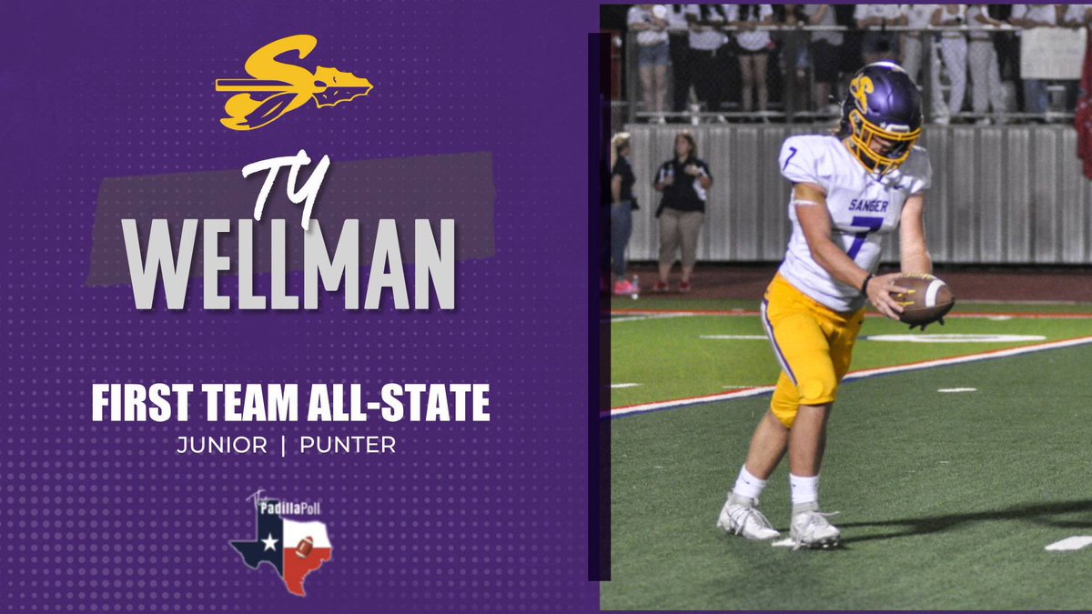 Congratulations to Ty Wellman on being named to the Padilla Poll Coaches 4A ALL STATE Team!
#Tribe #War 

<a href="/CoachChadRogers/">Chad Rogers</a> <a href="/padillapoll/">Carl Padilla</a>