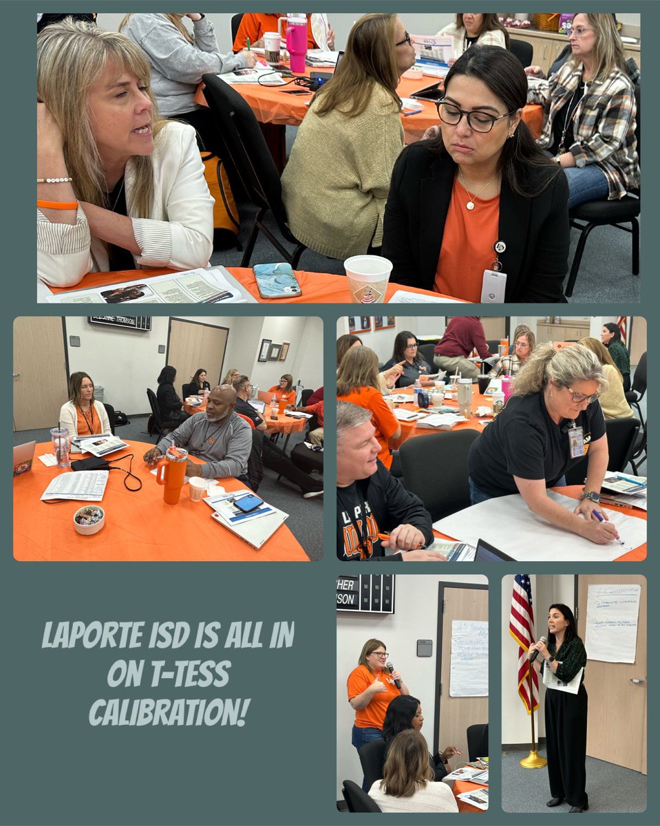 mwalke0628's tweet photo. Today’s T-TESS Calibration Learning Experience in LaPorte ISD was so exhilarating. These school leaders are “all in” on being the best instructional leaders possible!
#fridaymorning
@lpisd @wgjackso @DrBrownEDU https://t.co/j9Wutgbavk