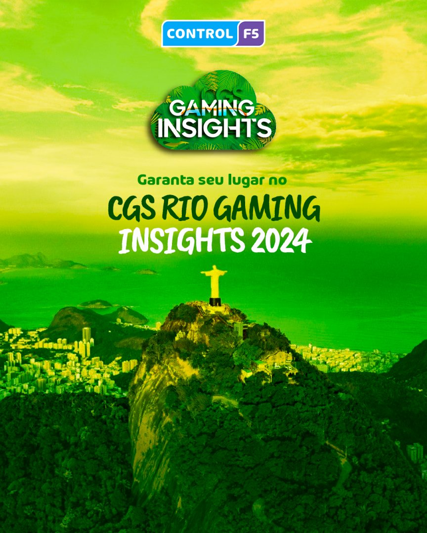 O CGS Rio Gaming Insights 2024 é uma oportunidade imperdível para os profissionais do setor explorarem as últimas tendências, compartilharem conhecimentos e estabelecerem as melhores conexões.

Garanta seu lugar!

#controlf5 #riogaminginsights #CGS2024
