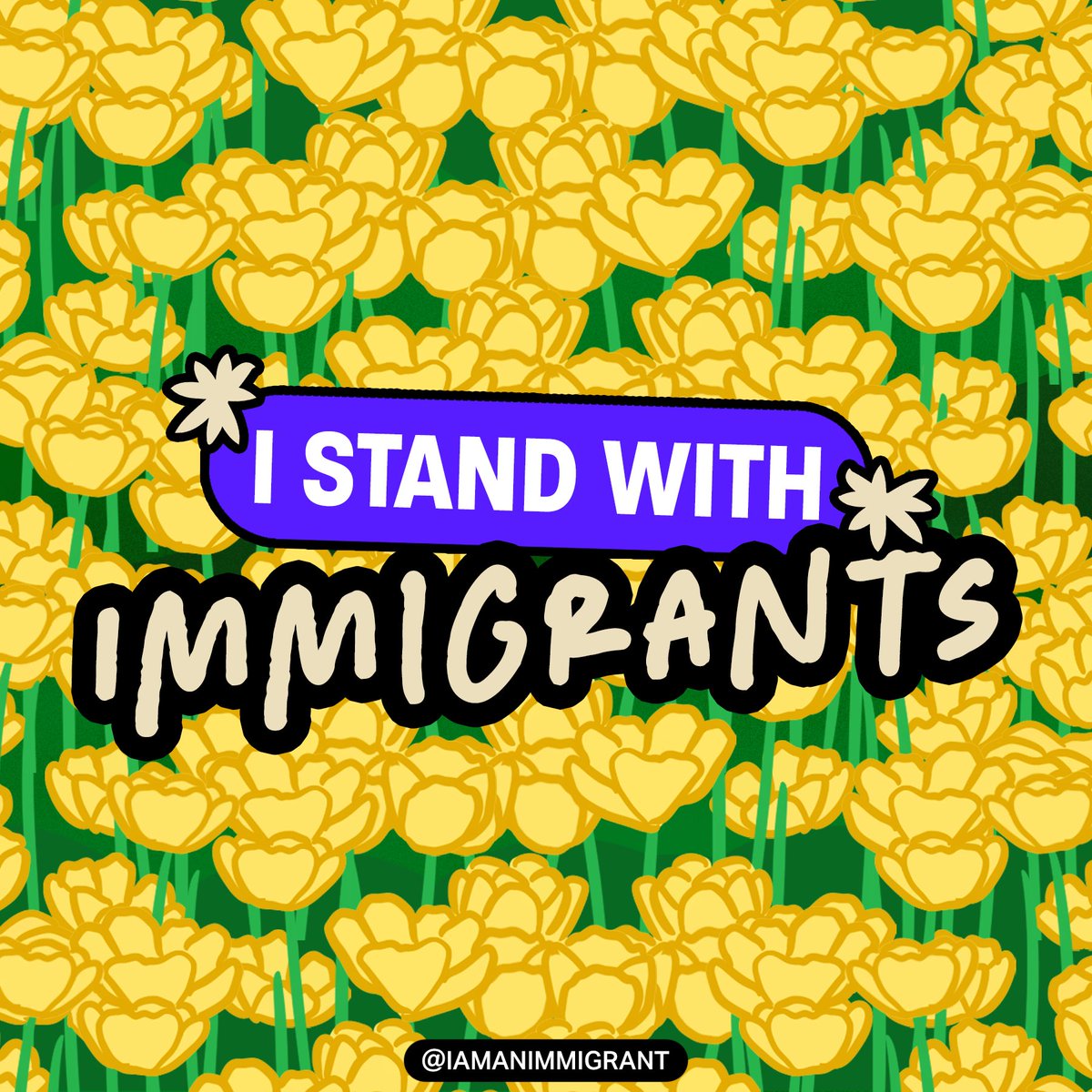 We stand with + celebrate immigrants ❤️ 

#IStandWithImmigrants #IAAI #Immigrants