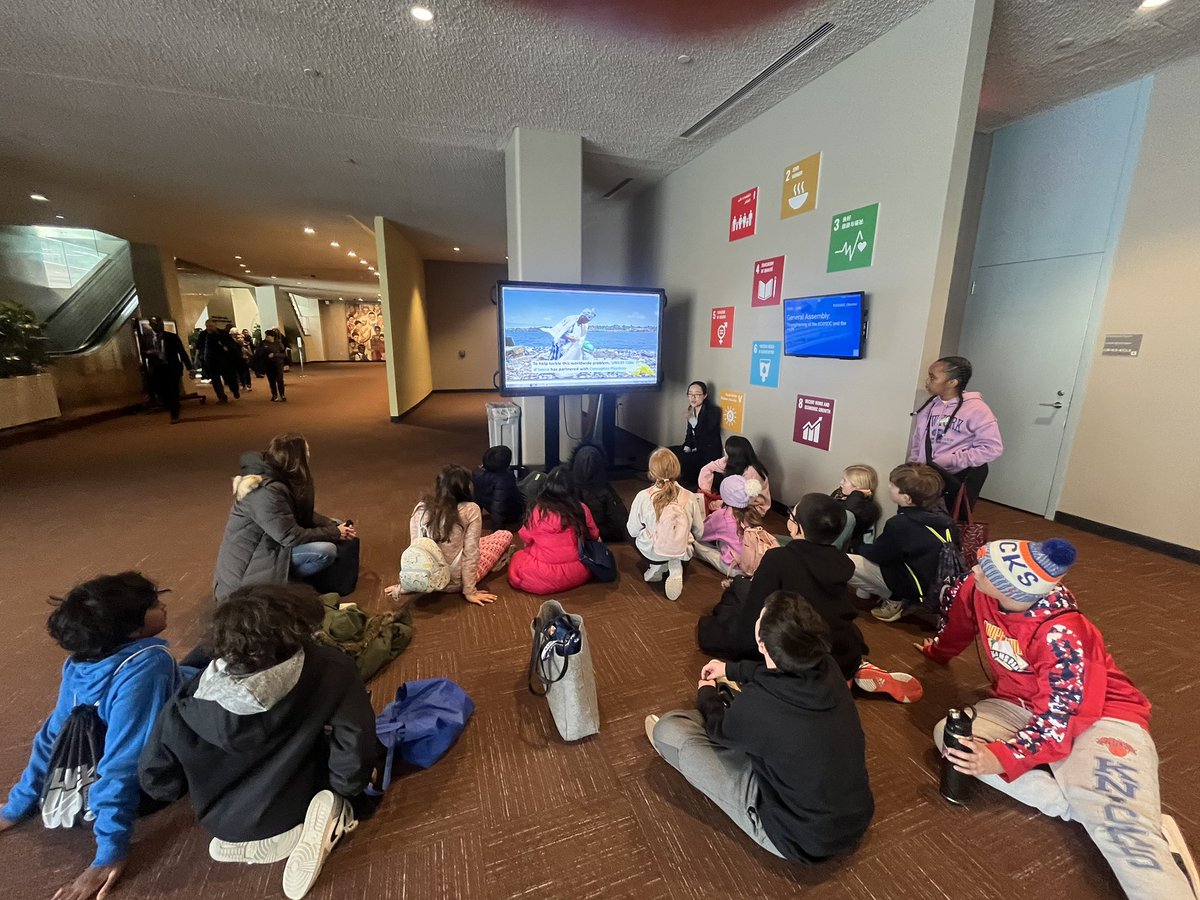 BrownPocoBlue's tweet photo. Our 5th grade had an amazing time down at the United Nations this week! What an incredible learning experience! https://t.co/WlptUDyVyV