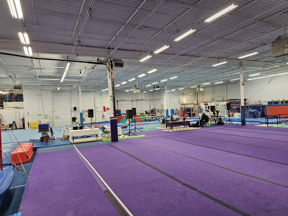 LisaKresky's tweet photo. Week 7, 2024 - Activity #2 - Coaching my gymnasts at their second provincial qualifier hosted by Futures gymnastics in Mississauga. Some amazing routines by the girls and fantastic results! #doingthingsoutsidemyregularroutine https://t.co/P5VIWLAAYy