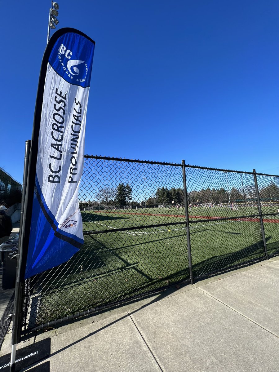 Here we go! 2024 BC Lacrosse Youth Field Provincials are underway. 4 Fields of play today, tomorrow, and Sunday with Medal games Monday. U13, U15, U17 & U19. Thanks to @RLARoadrunners & Vancouver Lacrosse for cohosting!