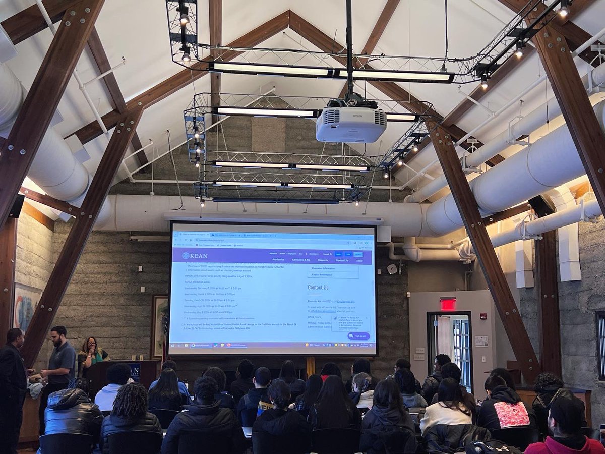 We had a great time touring <a href="/keanuniversity/">Kean University</a>, learning about their programs, opportunities, and FAFSA. Thank you so much for having us! 💙🤍