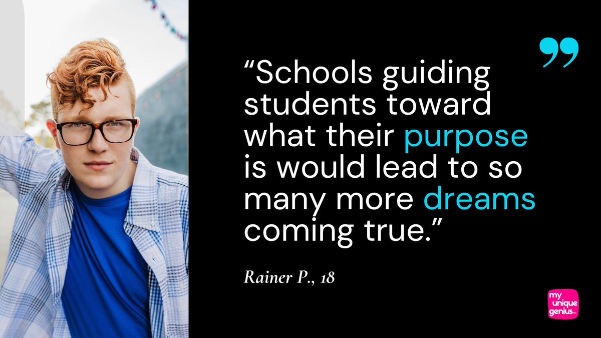 MyUniqueGenius_'s tweet photo. When students unlock their purpose, dreams come true. This is the work. We can help you do it. Get The Life Builder Lab for your school today. Future ready teens start here. https://t.co/FXkyLblpdB. 
#edchat #highschoolteacher #TEACHers https://t.co/7Di9qVGumc