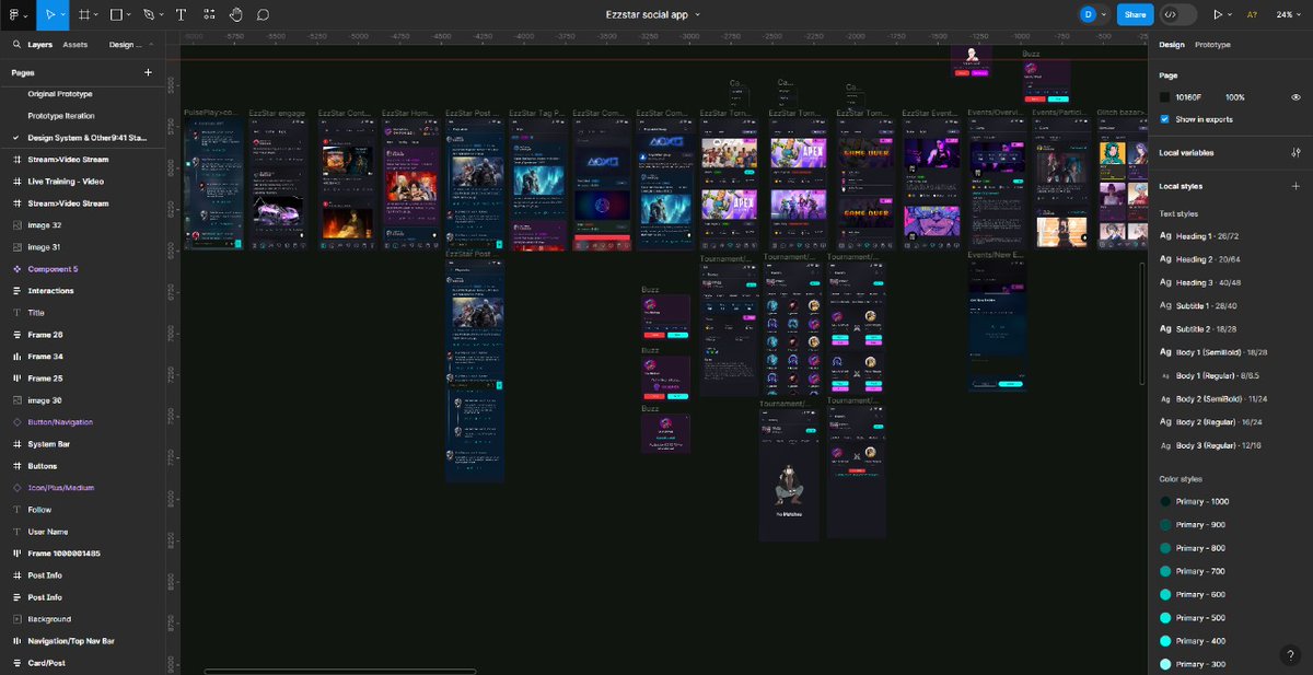Itsdanishjaved's tweet photo. App design in progress for @EzzStars.........

For now we designed almost more than 20+ screens

#design #uiux #WebsiteDesign
#appdesign 
#X #mobileapp #design #website #web3 #cryptocurrency #nft #Airdrop #BTC #eth #altcoin #memecoin #NFTs #SPICA https://t.co/FPh13WjRFH