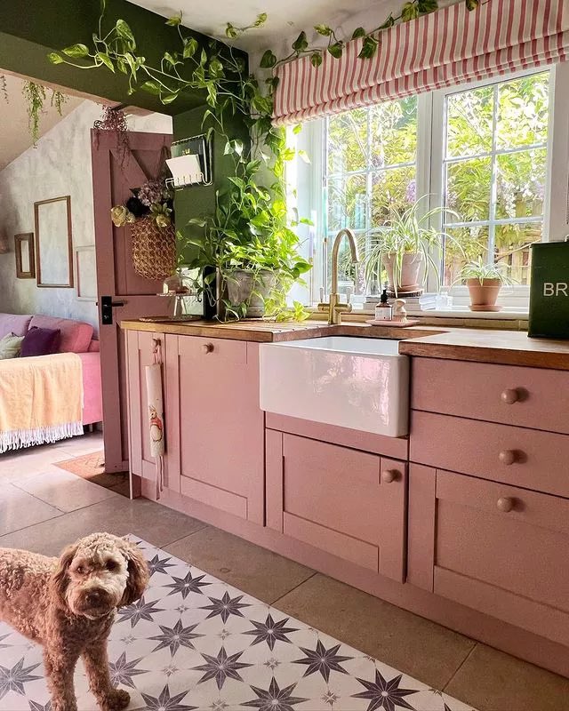 New mini blog: Pink is more versatile than you think with new combination hues. lilacdustdesign.com #lilacdustcolor #2024colortrends #affordabledesign #discountedpaint