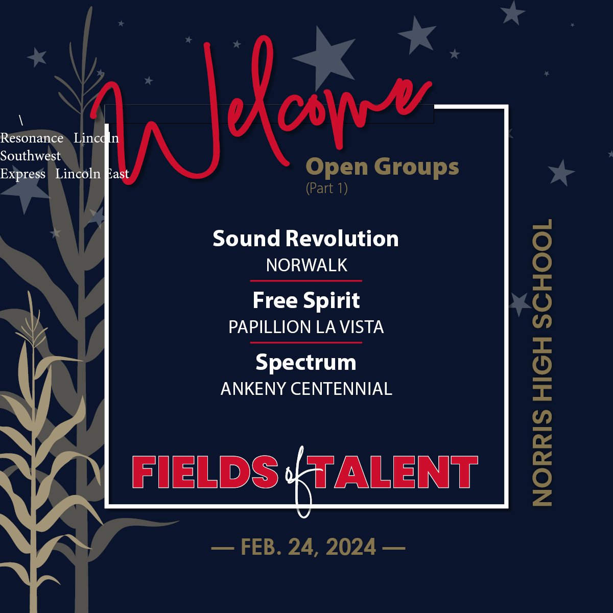 norrischoirs's tweet photo. Get ready to be blown away by the talent at Fields of Talent! We're thrilled to feature 6 fantastic Open Groups in our lineup. We can't wait to see your electrifying performances! 🎤✨ #FieldsOfTalent #OpenGroupsRock https://t.co/HdBcLOZtn1 https://t.co/KTP2XKHfGA