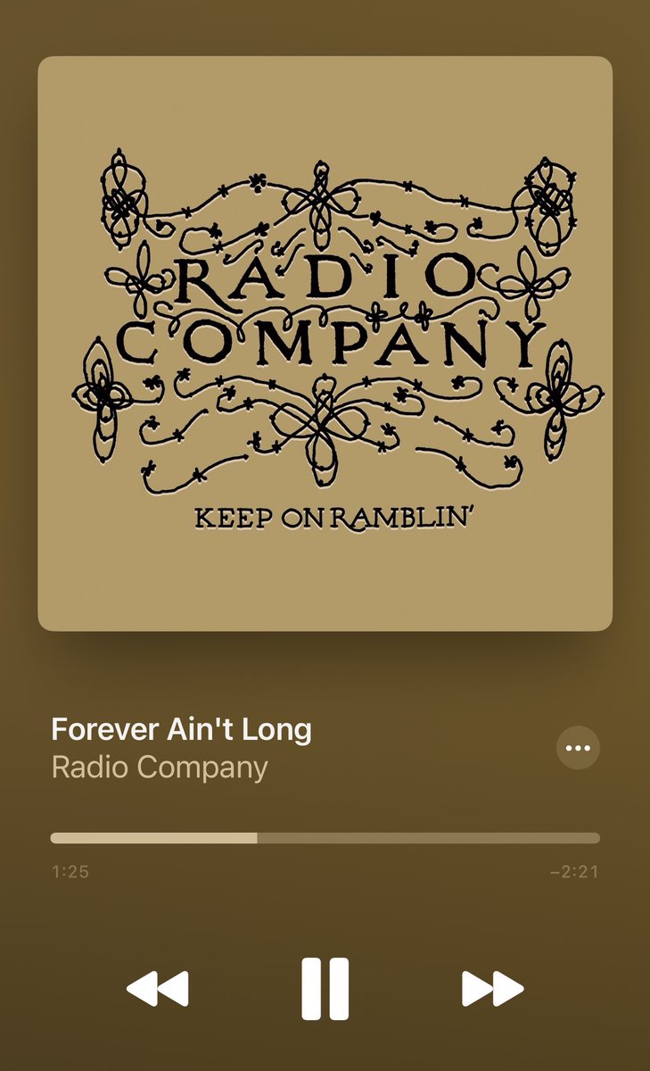 I love this song so much! #radiocompany #foreveraintlong