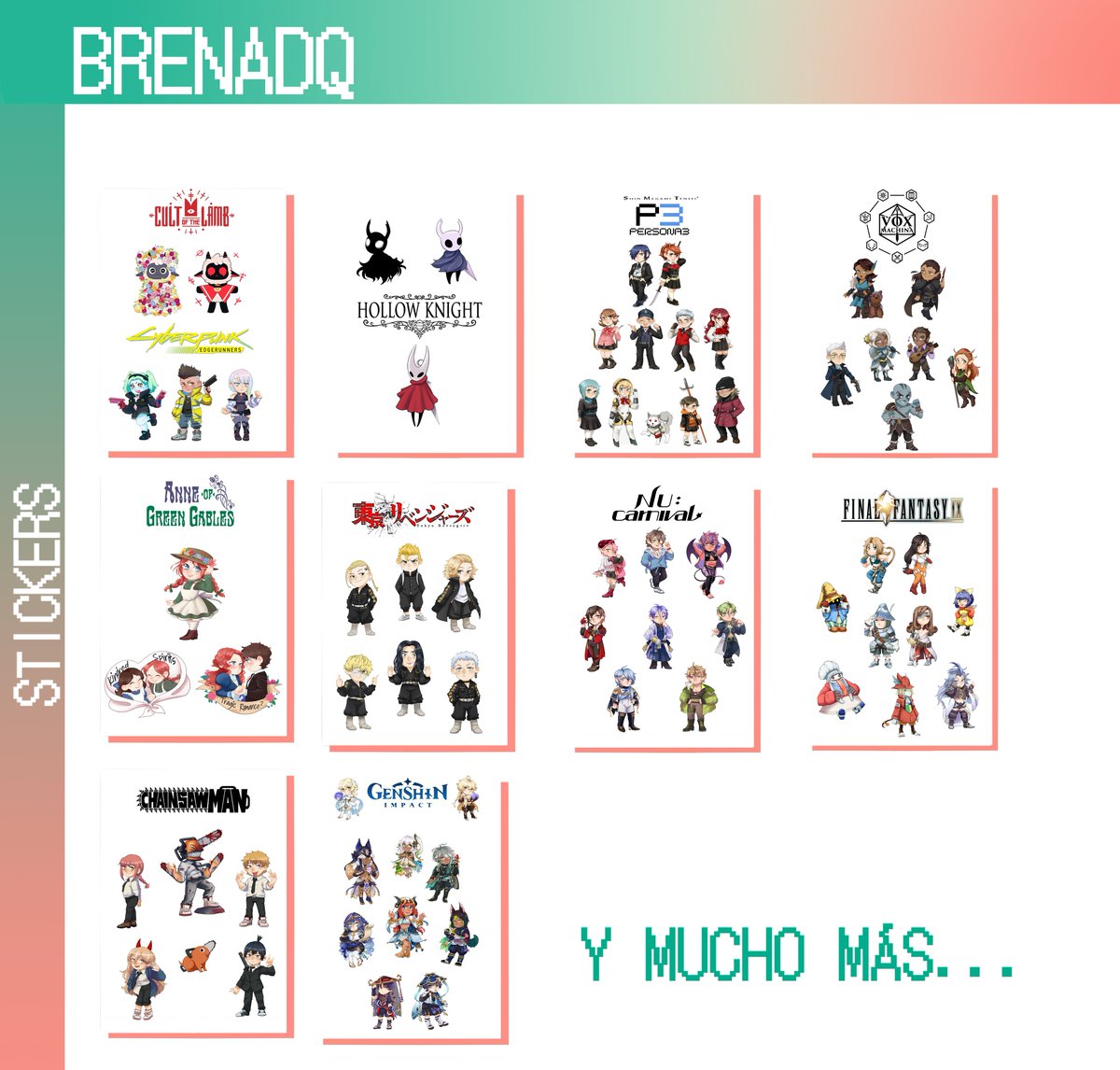 ¡Hola, soy BrenaDQ y estaré en <a href="/_ExpOtaku/">Gira ExpOtaku 2026</a> Almería 2024 los días 1, 2 y 3 de Marzo. Será mi primera vez en un evento así y en Almería pero podéis pasaros a saludar 😳 También contaré en mi gran repertorio de pegatinas con Hazbin Hotel y Baldurs Gate y quizás caiga Blue Eye Samurai