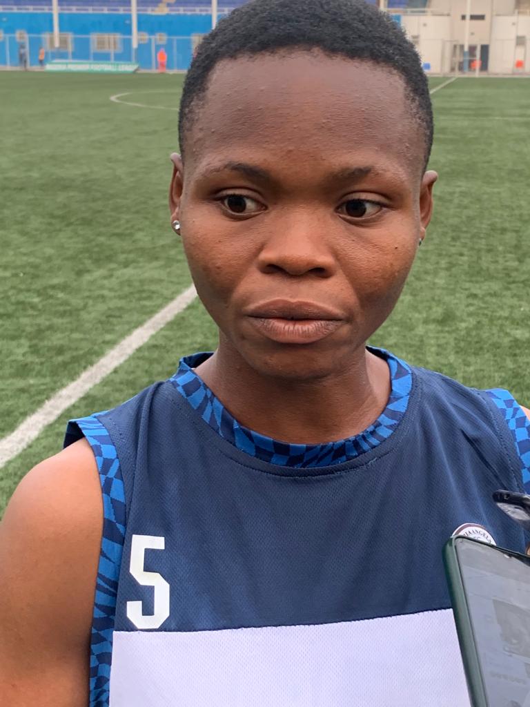 Our team captain returns back to the team with a bang....2 goals to show for it.

Welcome back CAPTAIN Enuma Chinaza.