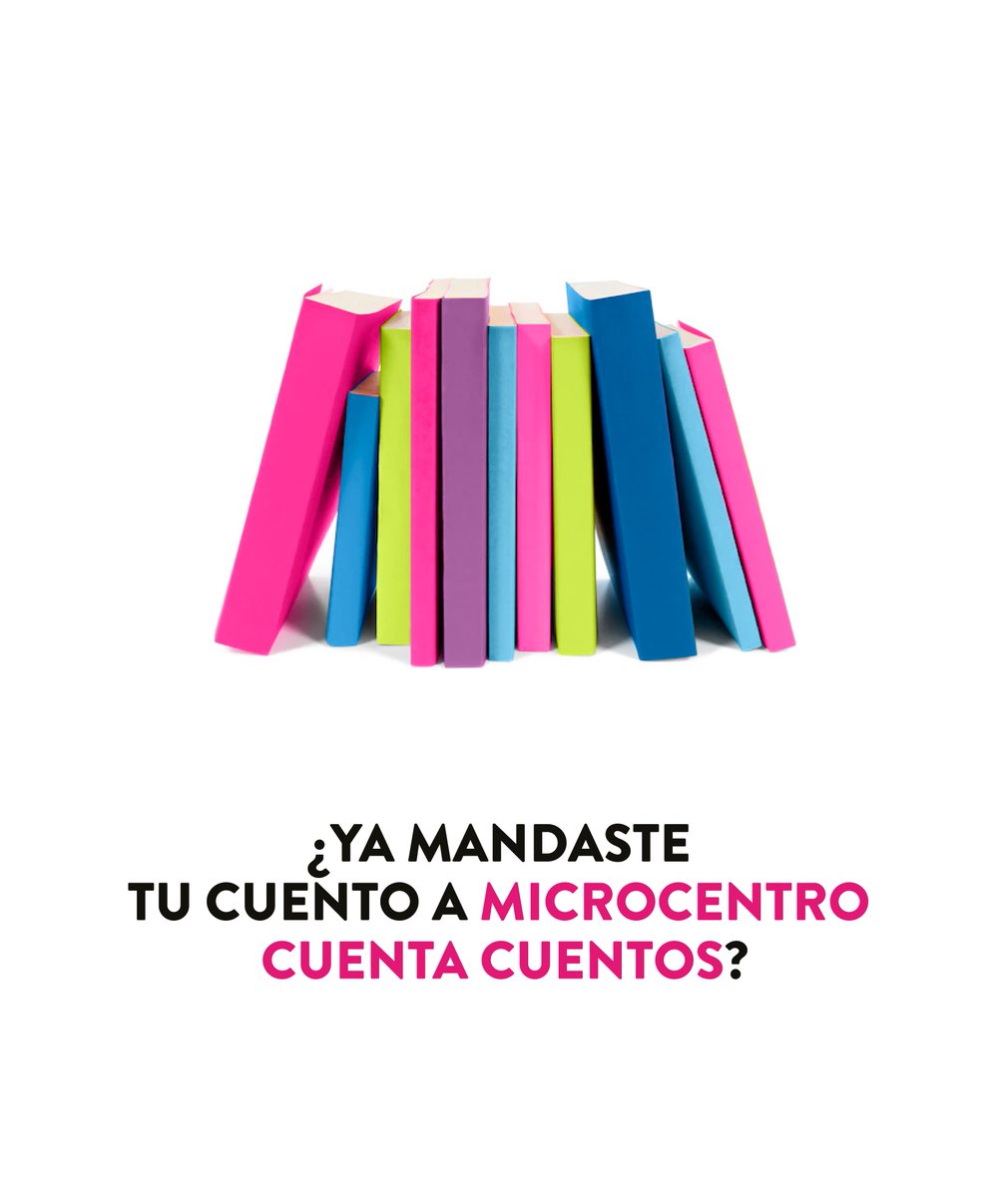 Comienza la cuenta regresiva. #MicroCentroCuentaCuentos anunció ayer que el premio se incrementó a $1.000.000 (un millón de pesos argentinos). ¿Ya enviaste tu cuento?