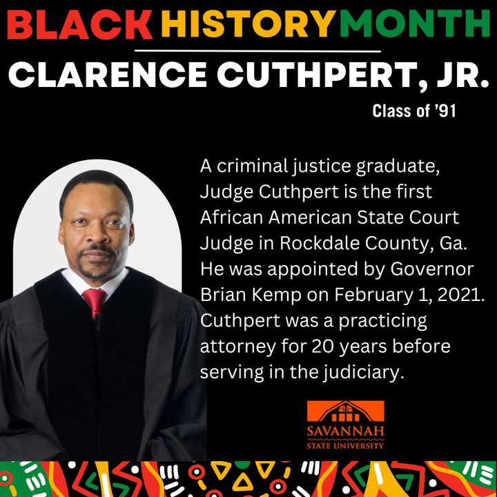 Meet Clarence Cuthpert, Jr., Class of '91. As we celebrate Black History Month, we are proud to recognize the great achievements of SSU alumni across the world. #youcangetanywherefromhere #hbcuproud #BlackHistoryMonth