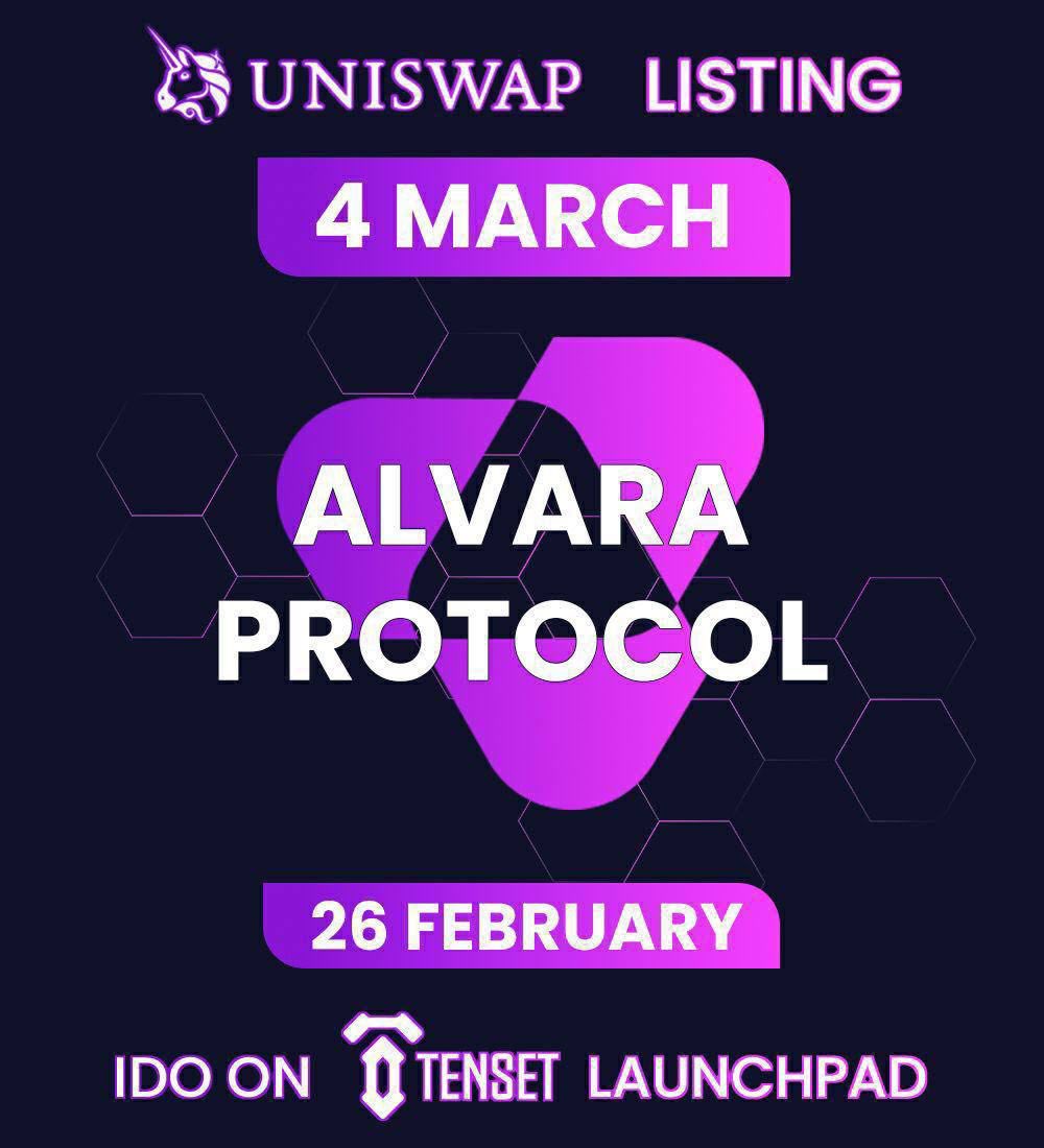 🔥SORTEAZO $150🔥

Para celebrar el lanzamiento de <a href="/AlvaraProtocol/">Alvara</a> en <a href="/TenseT_io/">TenseT.io</a> vamos a sortear 150 USDT entre 3 Ganadores 🎁🥳

Requisitos:

1️⃣ Like y RT ❤️
2️⃣ Seguir a <a href="/TenseT_io/">TenseT.io</a> y <a href="/AlvaraProtocol/">Alvara</a> 
3️⃣ Menciona a un Amigo 🔥

Mucha Suerte 🍀