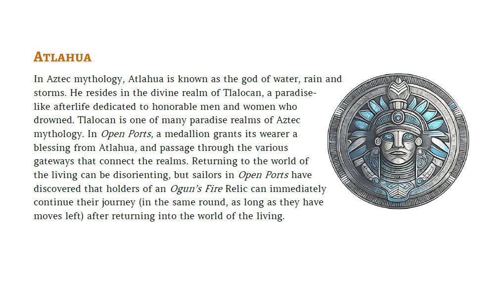 Fun facts from the Golden Age of Piracy: Atlahua #history #rpg #ttrpg #pirates #boardgames #Caribbean #gamedev #mythology #aztec