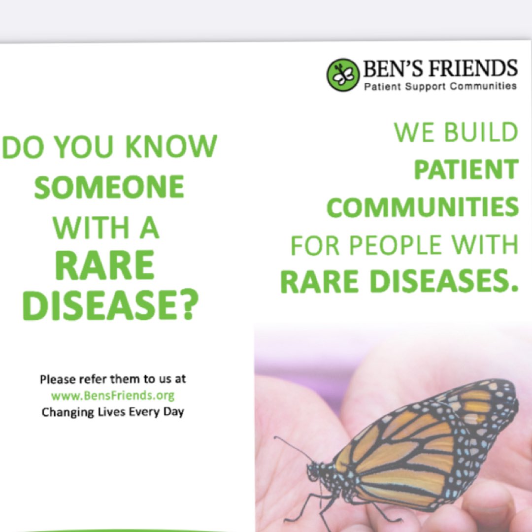 No one has to struggle alone.
Free.
Anonymous.
International.
Peer to peer support. 

bensfriends.org

#raredisease #chronicillness