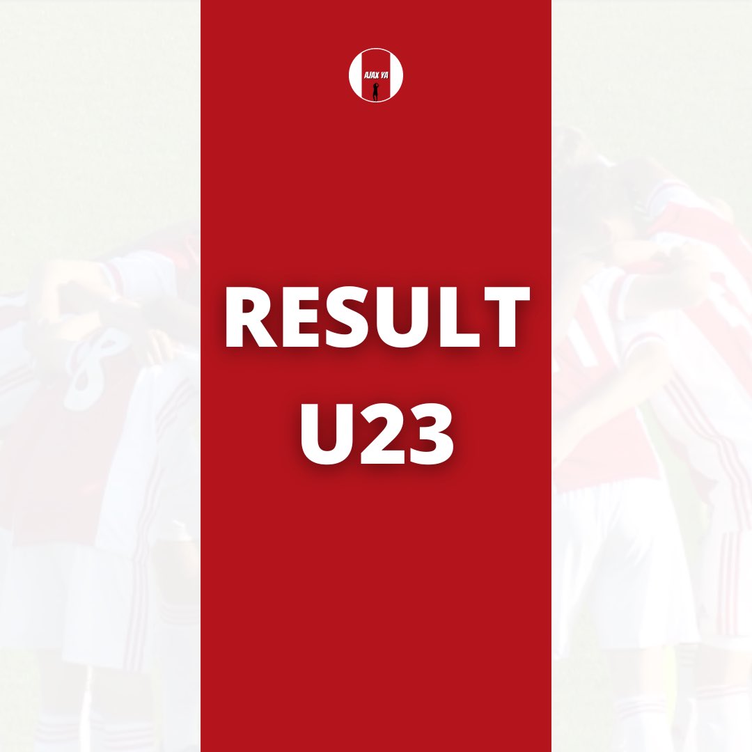 AjaxYA's tweet photo. π₯ππ¦π¨ππ§
β’ TOP Oss v Ajax U23 2-1
β½οΈ Julian Rijkhoff
#AjaxU23 #JongAjax #ossjaj https://t.co/g7s2A4gSWs