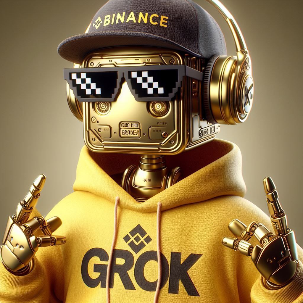 Repost and tag <a href="/binance/">Binance</a> 
#Grok is Rocking