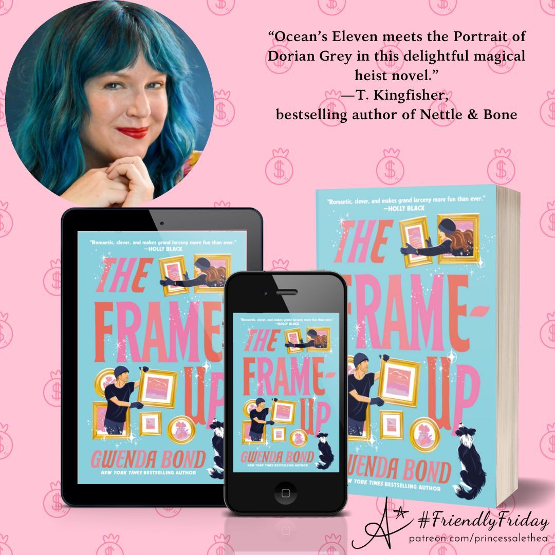 AletheaKontis's tweet photo. ICYMI, it’s @gwenda Day! ⭐️ Come help me celebrate #FriendlyFriday – https://t.co/6W8UnAgpGJ

#sharethelove #sharethesmiles #inspiration #optimism #magic #writing #friendship #family #patreon #writerlife #authors #bookreccs #FriendlyFriday #PrincessAlethea #GwendaBond #TheFrameUp https://t.co/uASFY2xONI