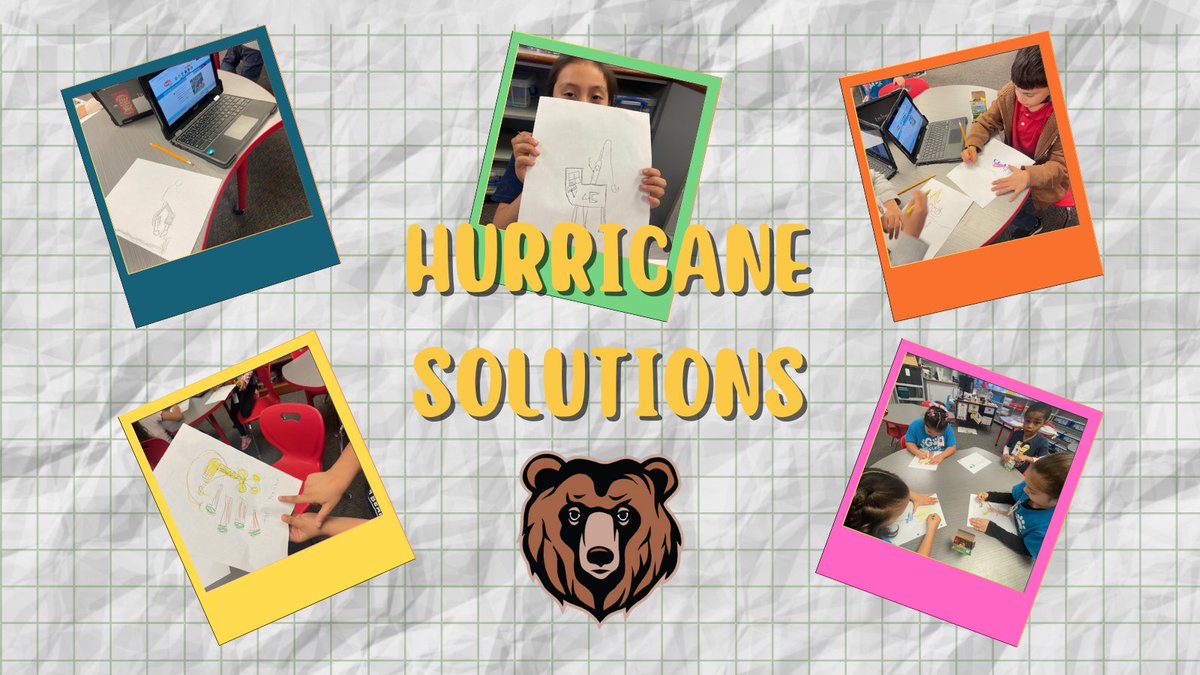 It's been a #STEMtastic day @BrownElementary!! We designed 'Ish' projects based on @peterhreynolds book with @MamaHearn4's class, researched hurricanes on @pebble_go with Ms. Gonzalez's class AND designed machines to help us clean up their aftermath. Engagement =💯. 😍