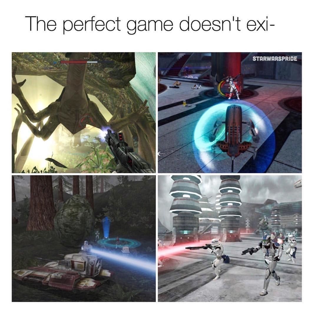 SWCultureLive's tweet photo. Battlefront II (2005) was a ✨MASTERPIECE✨ https://t.co/UESVekKPlX