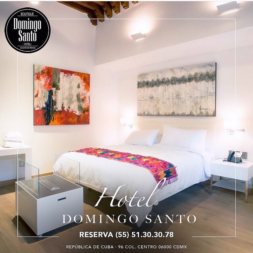 ¡Descubre  Domingo Santo Hotel Boutique! La habitación Escribanos está diseñada  con un estilo moderno y elegante, ofreciendo todas las comodidades que  necesitas para sentirte como en casa. ¡Reserva hoy mismo! 55 5130-3078 #Viernes