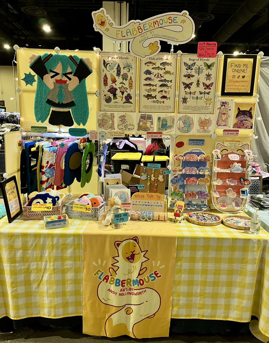 KATSUCON DAY ONE @ TABLE B23!!!!