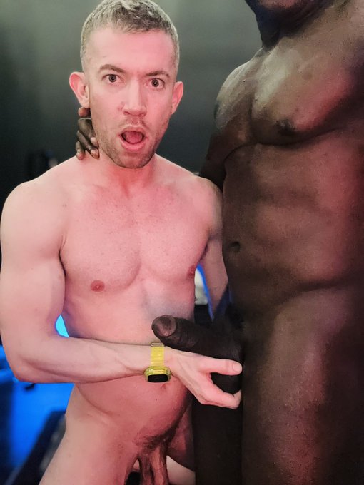 1 pic. Can’t tell you how much I loved meeting @f4gsXXX and breeding him. Coming out this weekend https://t