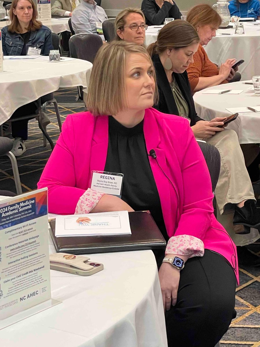 myncafp's tweet photo. The 2024 NCAFP Academic Summit is underway.  Spending the weekend with our academic members learning more about Competen cy Based Education.  Thanks to our co-chairs Dr. Aaron Lambert and Dr. Regina Bray-Brown, and our President Dr. Garett Franklin.  #FMRevolution #NCAFPCME https://t.co/sneTRbNx0r