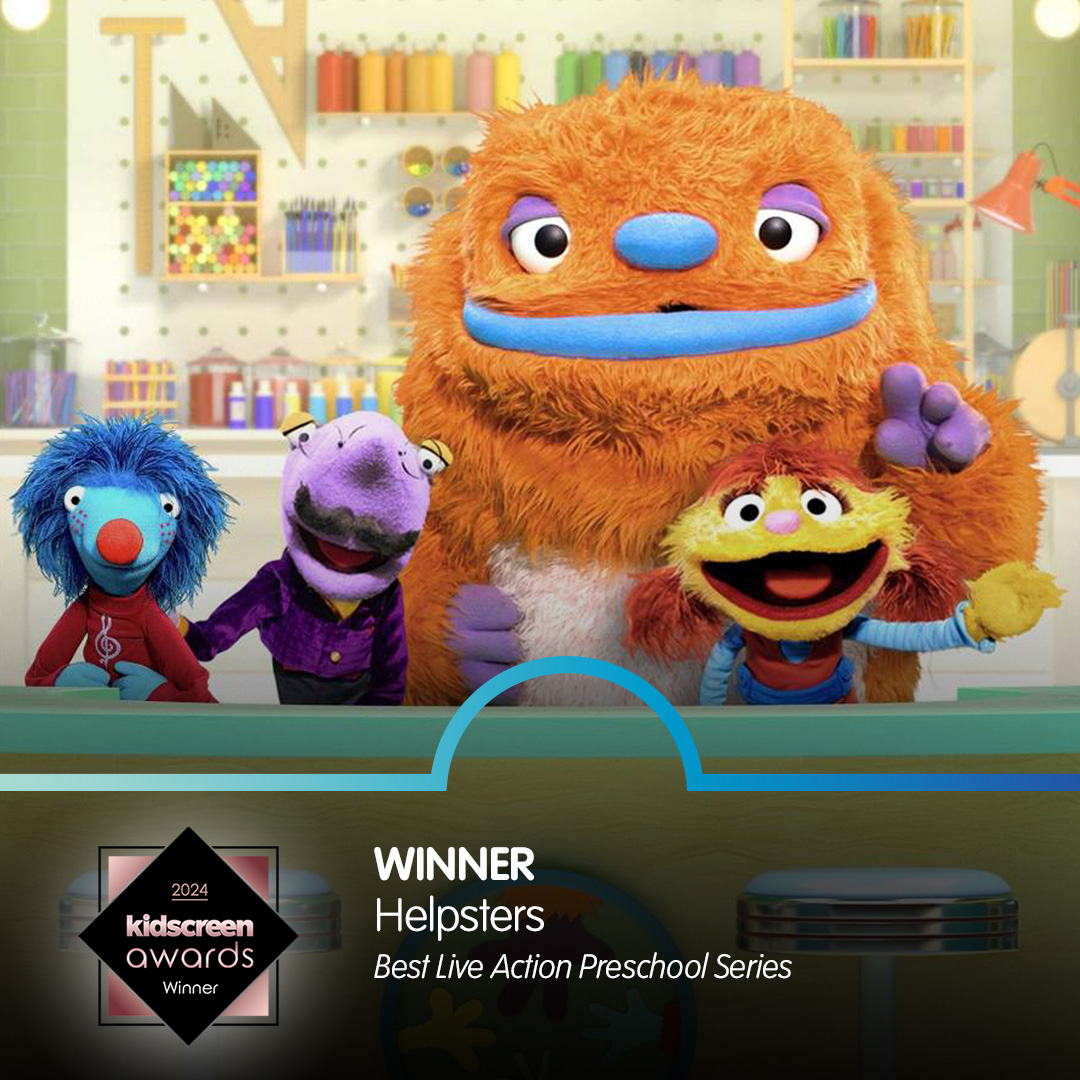 SesameWorkshop's tweet image. Sesame Workshop is proud to have been honored with five #Kidscreen awards this year. Thank you, @kidscreen, for recognizing the work we do to help children everywhere grow smarter, stronger, and kinder.