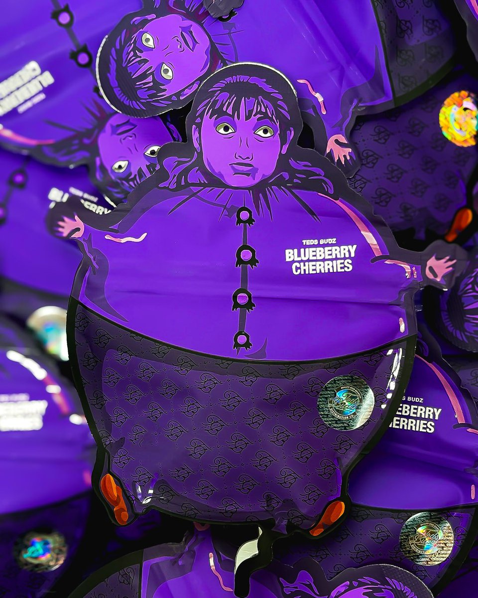 BLUeBeRRY CHeRRIeS 🫐🍒 from @Tedsbudzco_ has landed at OG Nation 💨 get em  before they gone💨 #heavypressure #willywonka #verucasalt SHNOOZBeRRIeS, image size:960x1200