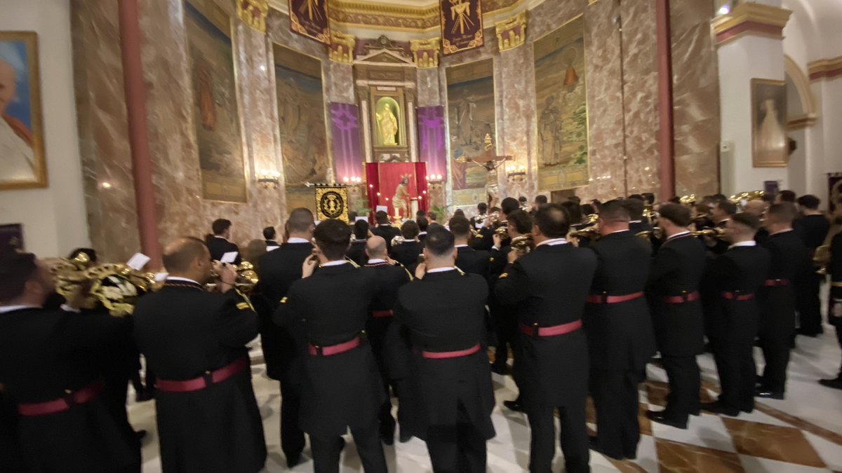 JoseLSaezPastor's tweet photo. Cerramos este viernes con un espectacular concierto de marchas procesionales a cargo de la banda de la Hdad. de la Flagelación, realizado en la #Parroquia #SemanaSanta #Guardamar #JuntaMayor #PatronatoPasión https://t.co/QhadugPN9V