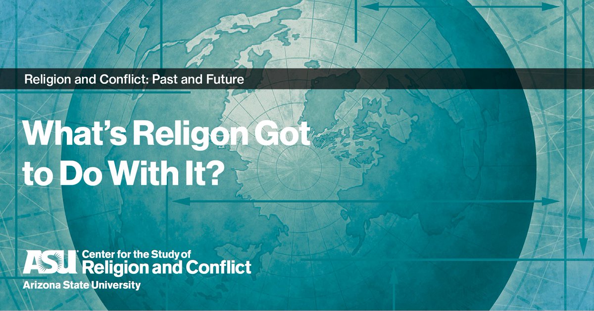 What does it mean to call something a religious conflict? Where might we place too much emphasis on religion as a factor in political life? Panel discussion areas: Middle East, West Africa, Central Asia. 🗓️ Feb. 22 ⏰ 3 p.m. 📍 West Hall 135 🔗 asuevents.asu.edu/relcon