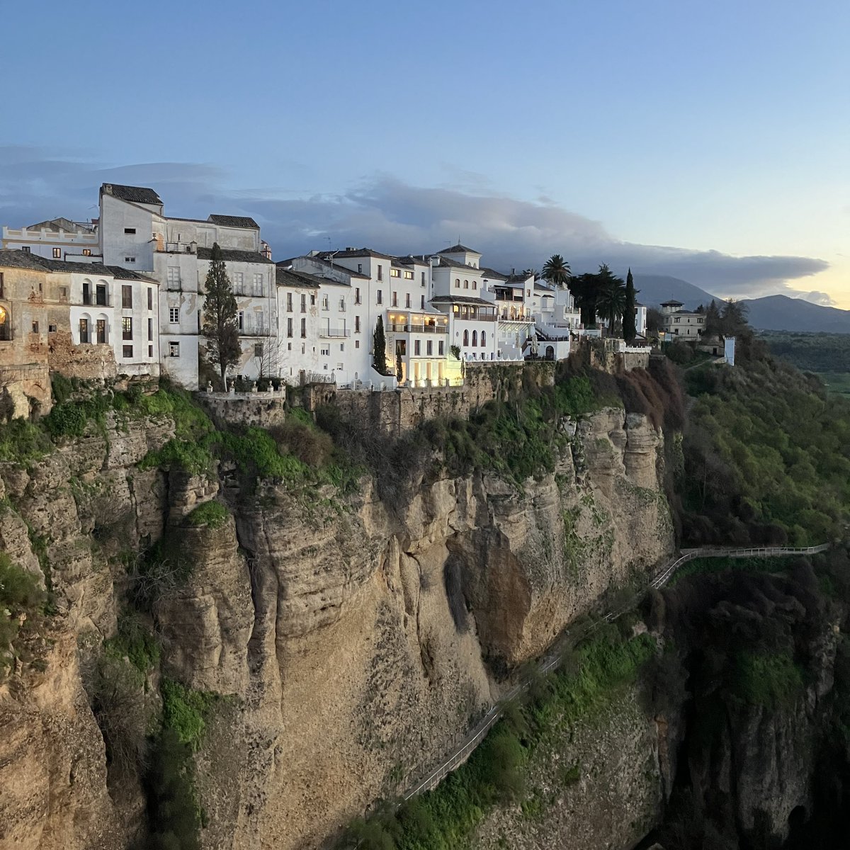 Wonderful break in #Andalucia finishing up the Parador in #Ronda