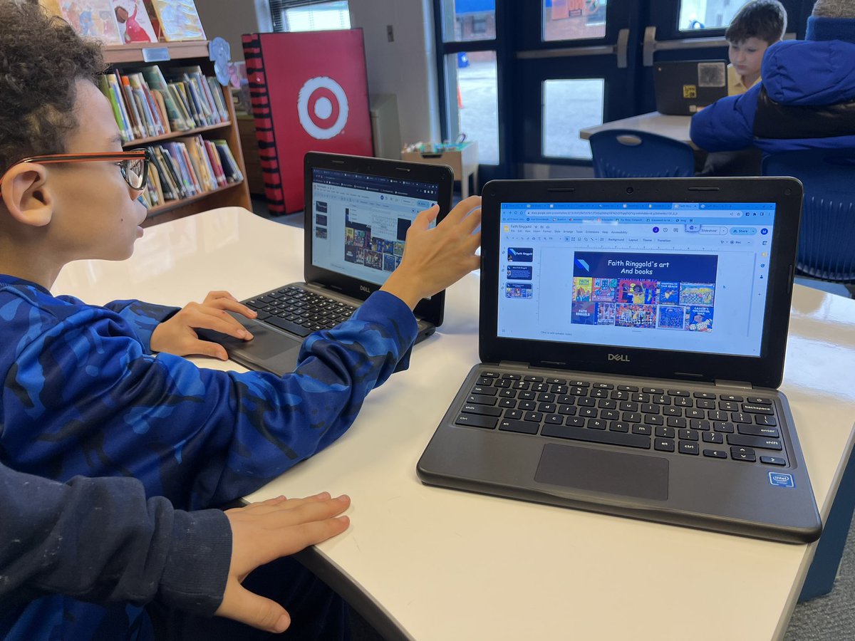 Jennifer Koch (@chargerlms) on Twitter photo Our 5th Grade Chargers working through #GID <a href="/chenowethes/">Chenoweth Elementary</a> are in the Gather and Create stages. I was lucky enough to get to preview some of their collaborative work and am so excited for them to share their learning! <a href="/JCPSLMSDrLynn/">JCPSLMSDr.Lynn</a> #jcpslibraries #CESLeadTheCharge <a href="/canva/">Canva</a> Our 5th Grade Chargers working through #GID <a href="/chenowethes/">Chenoweth Elementary</a> are in the Gather and Create stages. I was lucky enough to get to preview some of their collaborative work and am so excited for them to share their learning! <a href="/JCPSLMSDrLynn/">JCPSLMSDr.Lynn</a> #jcpslibraries #CESLeadTheCharge <a href="/canva/">Canva</a>