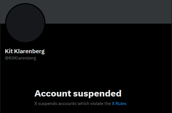 Hey @elonmusk, @KitKlarenberg's X account has been perma-banned by your platform, after being report-bombed in a coordinated manner by Israeli fascists. He is a journalist, and a bloody good one. His reporting has protected and strengthened your platform. Can you intervene plz?