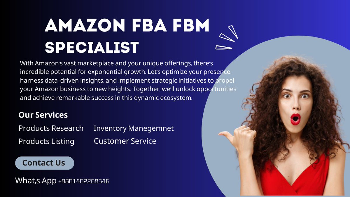 If you want to grow your business, you can start working with us, we can provide good service for you
#Amazon #amazonbusiness #3pl #dropshipping #retail #Arbitrage #productmanagemet #productlisting  #FBA #FBM #Walmart #design #research #wholesalefba #automation #fbm