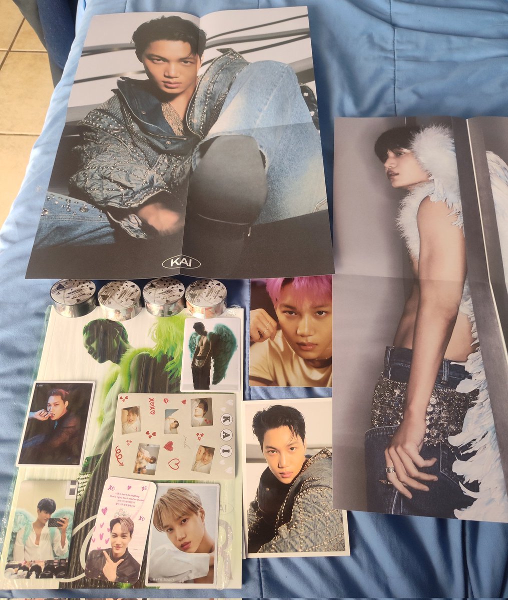 Thanks for the Kai washi tape and for the rover album with the angel pc. I received it Wednesday so I'll take it as a Valentine's Day gift for myself. Kai is always worth it
#fitforexoFB