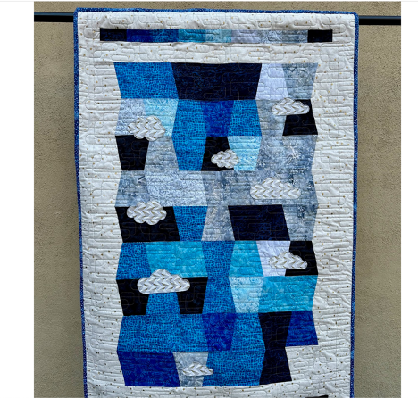 Congratulations to BTAA's Faculty/Staff Data Viz Champion! Laura Guertin from Penn State for Blue Skies and Cloud Cover sciodquilts.studio/quilts/cloud-c…