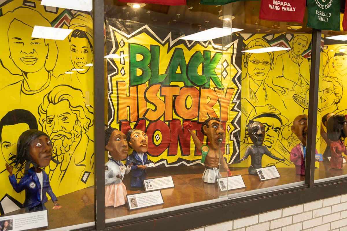 DrDoeschner's tweet photo. Inspired by @HarborfieldsCSD Annual Black History Month Celebration, I asked Mrs. Poulos &amp; Mr. Nadel to work on an assembly for @GlenCoveSchools. What an incredible program they created commemorating the contributions of African Americans!#EmbracingInclusivity @GCSD_SS @GCSD_Arts https://t.co/L7tLNGQjCY
