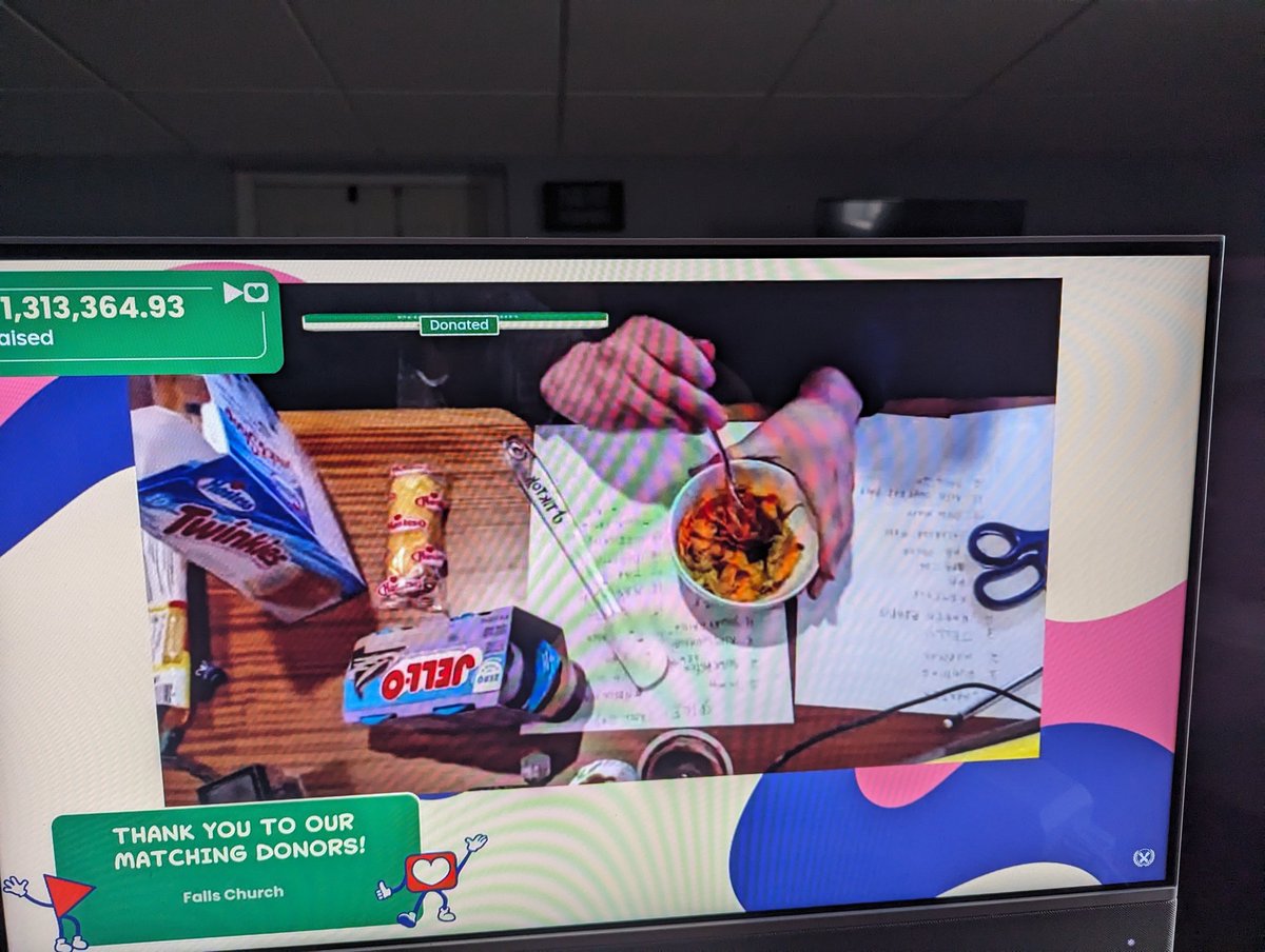 camaro_mama's tweet image. 43 more hours of this chaotic fabulousness 🖤
#p4a2024 #ProjectForAwesome #FoodCrimes #BananaLoca