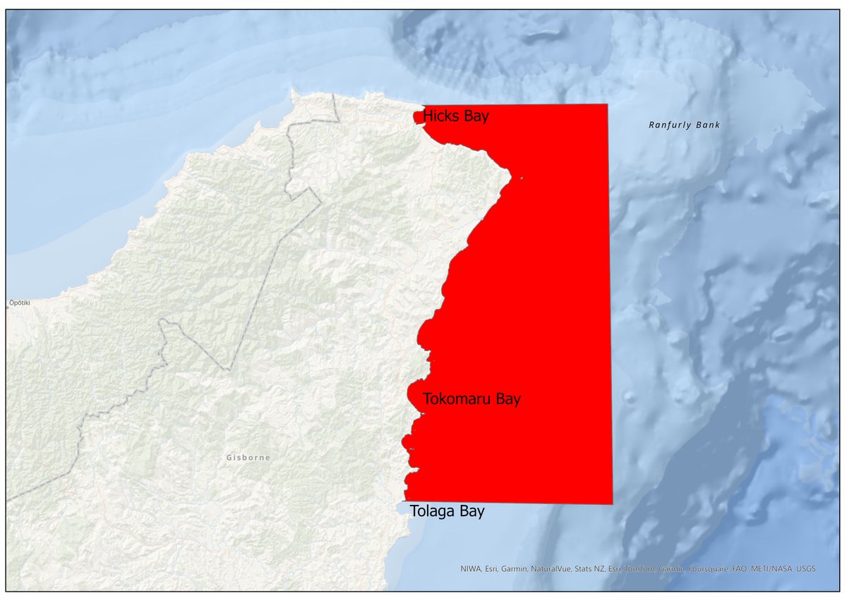 New Zealand Food Safety has reduced the public health warning for lobster caught in the East Cape region. Lobster caught north of Tolaga Bay to Hicks Bay may still have elevated levels of paralytic shellfish toxins. Full details 👉 bit.ly/313AnYy