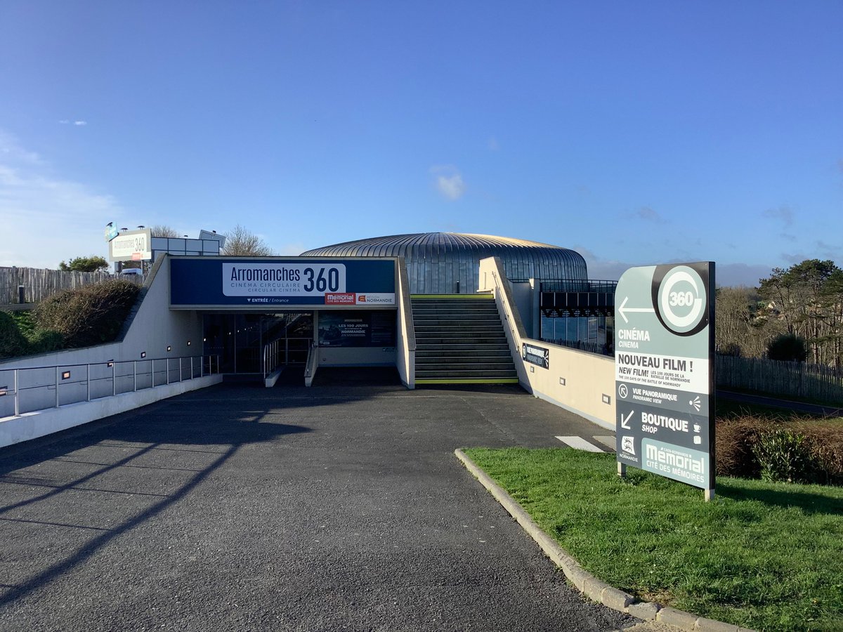 MFL_FXS's tweet photo. Les Arromanches 360 - learning about DDay and celebrating our 80 year history, with some beautiful views of the bay #arromanches #histoirefrancaise https://t.co/gqrfCXA2t5