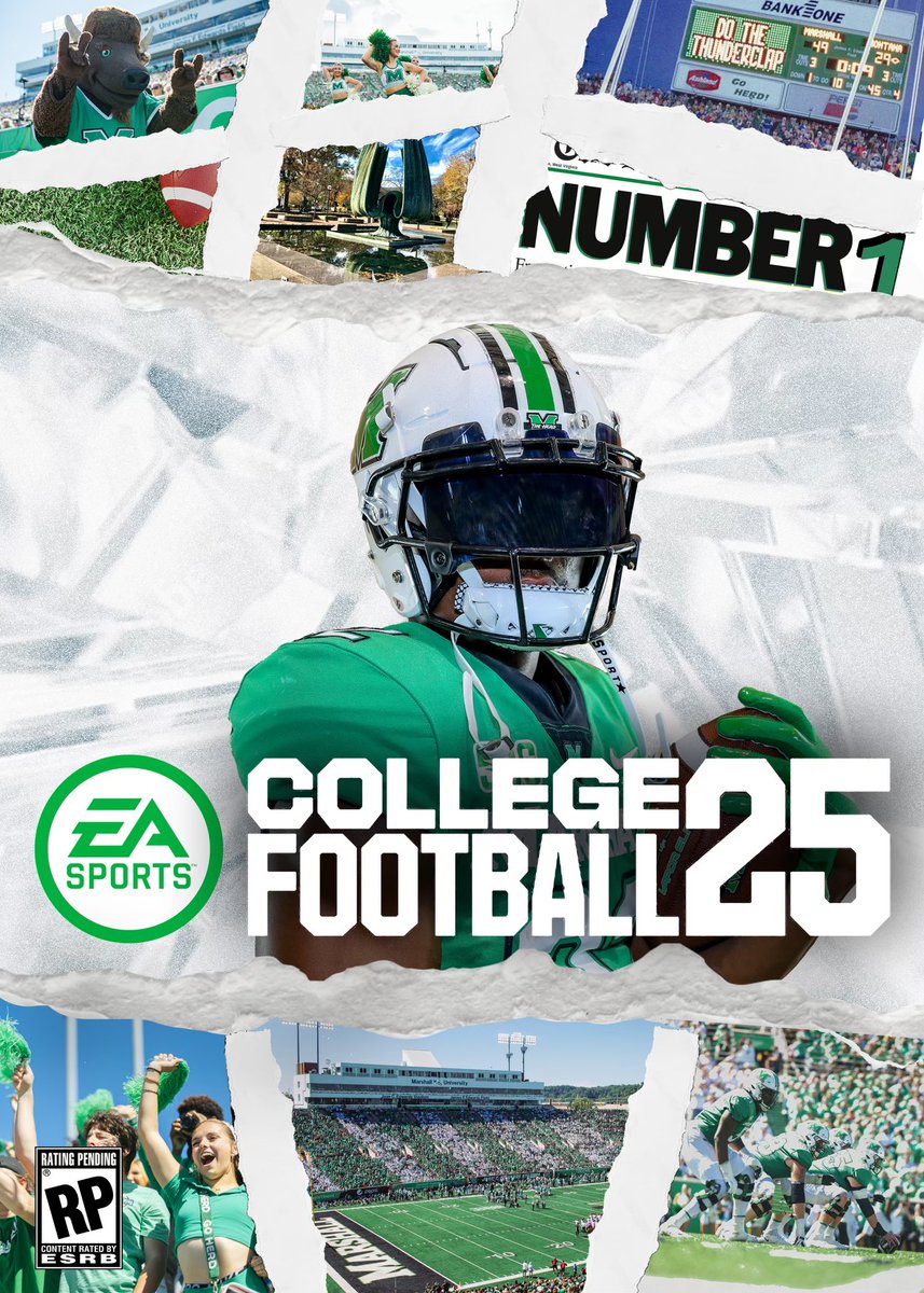 Press Play 🎮 @EASPORTSCollege comes out this Summer and it will be full of Thunder‼️ #WeAreMarshall