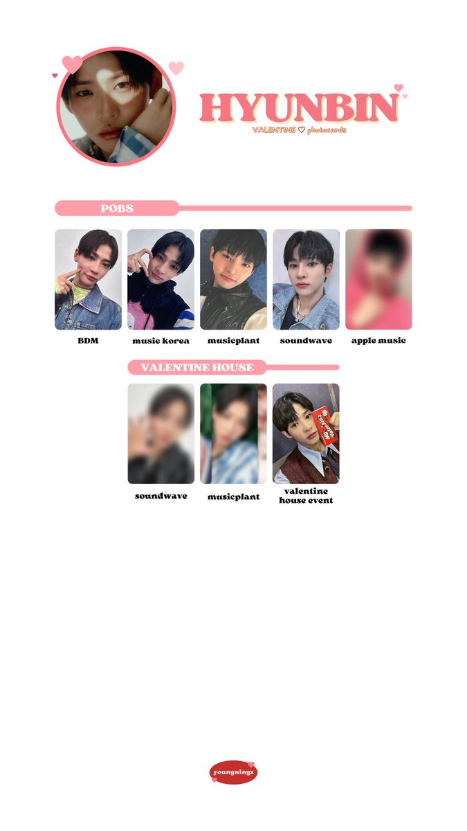 POW ᓚᘏᗢ PHOTOCARD TEMPLATE — VALENTINE; all photocards ➵ do