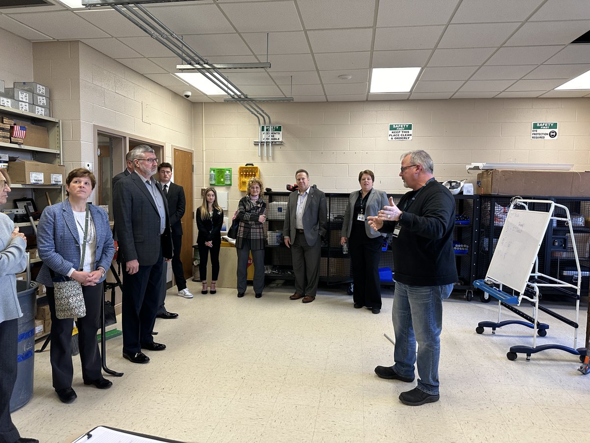 Thanks, Indiana Co. Commissioners Sherene Hess, Michael Keith, Robin Gorman, Westmoreland Co. Commissioner Ted Kopas, ICOPD  Executive Director Byron G. Stauffer Jr., Assistant Director LuAnn Zak, and Deputy Director David Morrow for visiting the STEAM Academy today! 
<a href="/RVSDSuper/">Philip Martell</a>