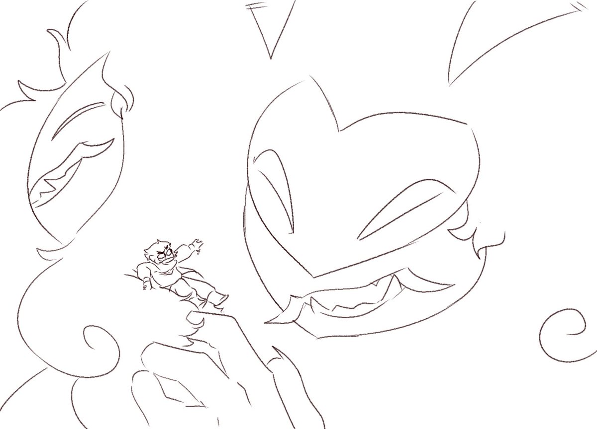 tinypwbble's tweet image. I think about @WinterPower98 kaiju wukong design a normal amount #monkiekid