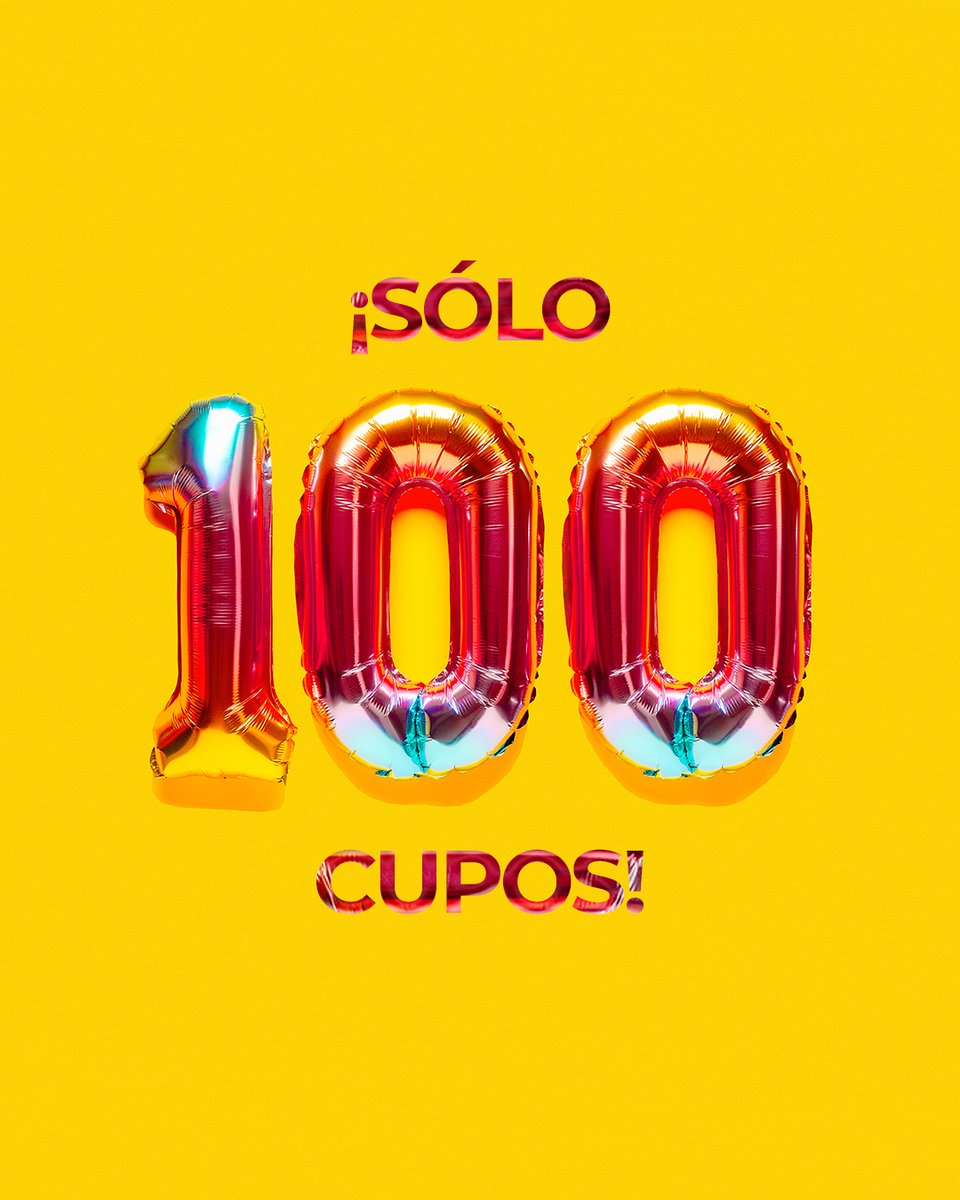 Estamos a muy, pero muy poquitos cupos de completar nuestra meta de 100 personas registradas para nuestros primeros cursos 100% online

Aquí hacemos la magia✨
bit.ly/cursarte-ig