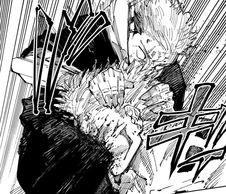 GrailofMud's tweet photo. Do yall see yuji bro😭
#jjk251 #JJKSPOILERS https://t.co/2d7x3pl7eh